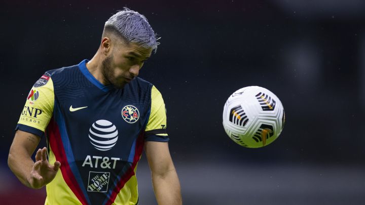 Bruno Valdez durante un partido del América