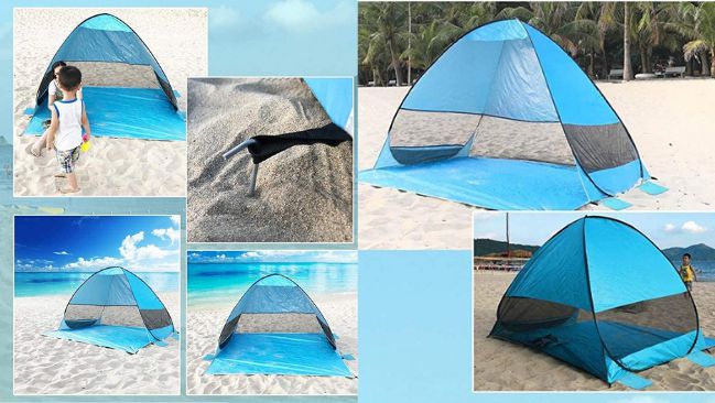 carpa playa