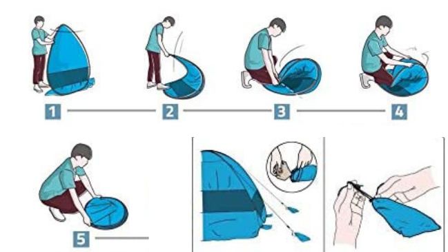 carpa playa