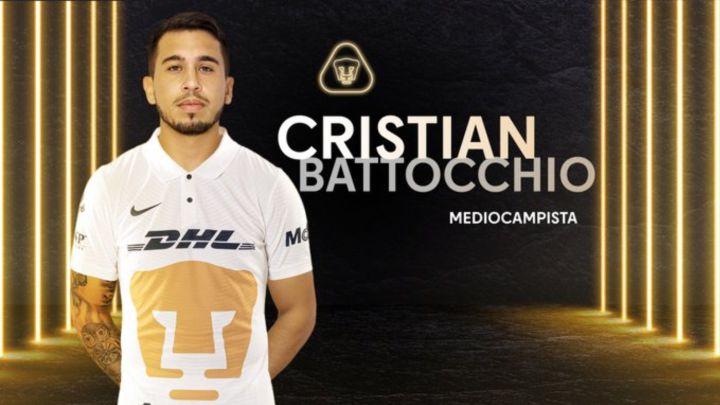 Cristian Battocchio llegaría como refuerzo a Pumas