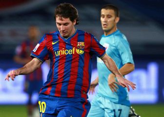 Las veces que Messi enfrentó a clubes mexicanos con el Barcelona