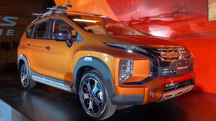 La Mitsubishi Xpander 2022 en una exposición