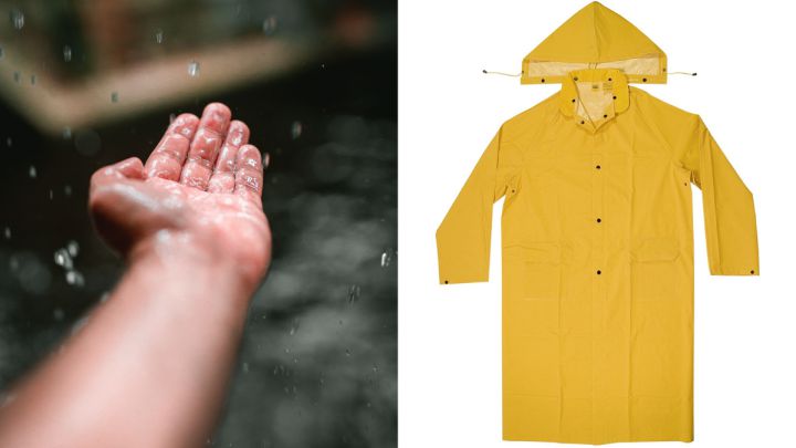 impermeable tipo gabardina