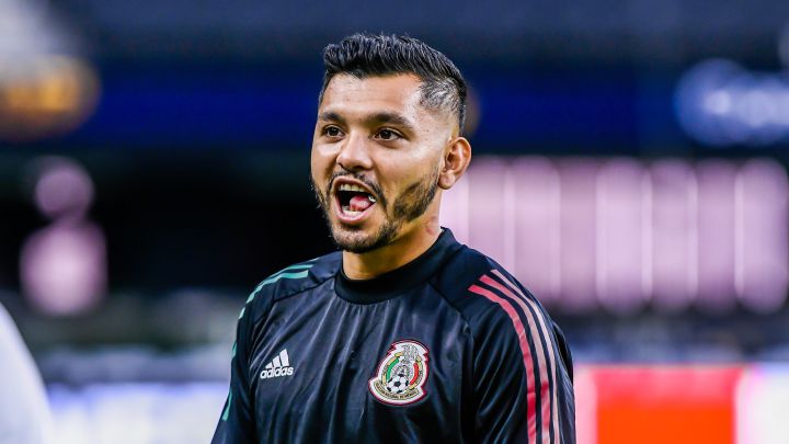 Jesús Manuel Corona en un entrenamiento de la Selección Mexicana