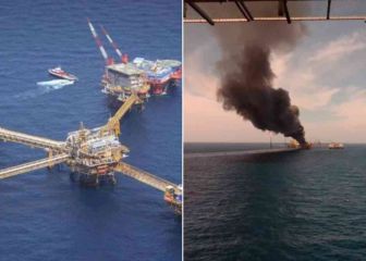 Se registró una explosión en la plataforma Ku-Alfa en el estado de Campeche