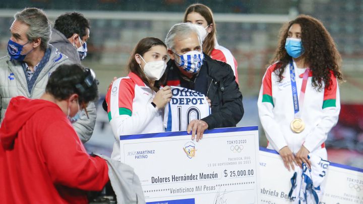 Pachuca da reconocimiento a los medallistas en Tokio 2020