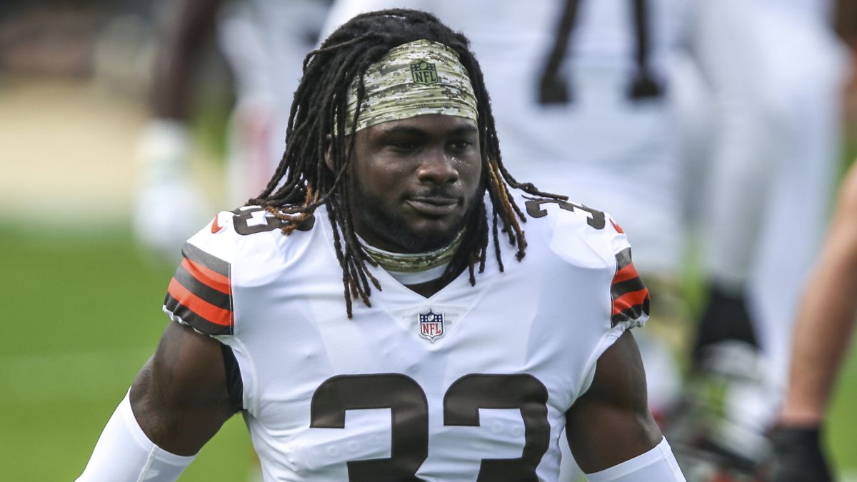 Ronnie Harrison, safety de los Cleveland Browns.