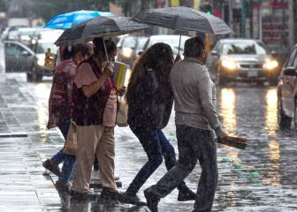 Activan alerta amarilla en CDMX por intensas lluvias
