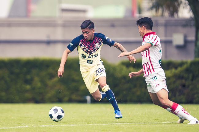 Oswaldo Ríos, jugador de la Sub-20 del América