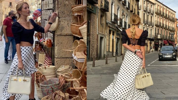 Geraldine Bazán presume sus vacaciones por España