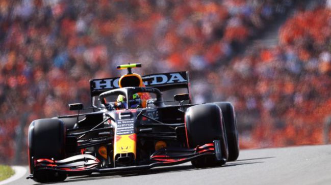 Checo Pérez en e GP de los Países Bajos