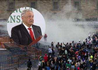 “Es un error demandar un derecho con el uso de la violencia”, condenó AMLO