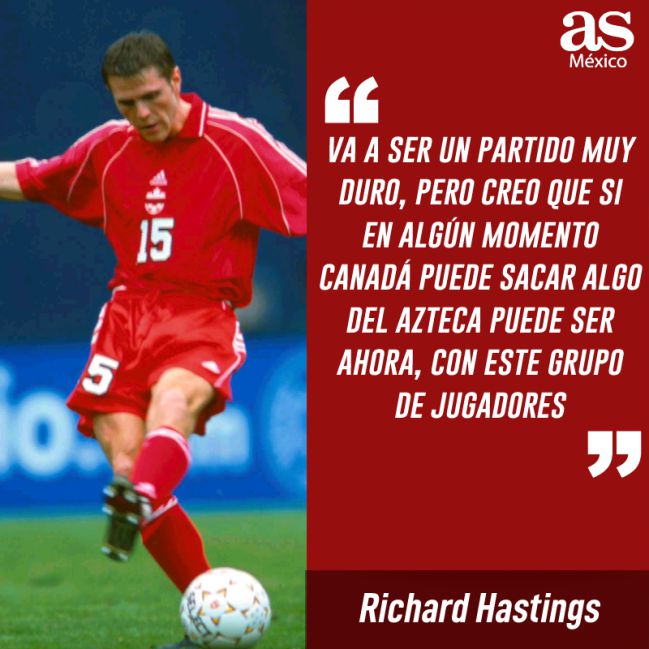 Richard Hastings, exdefensa de la Selección de Canadá