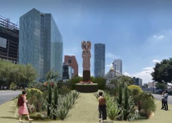 “La joven de Amajac” sustituirá a Colón en Paseo de la Reforma