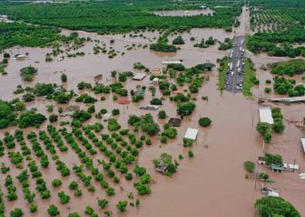 Ciclón Pamela provoca desbordamiento de Río en Nayarit; 50 personas están atrapadas