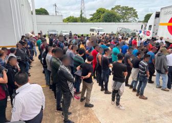 Rescatan a más de 300 migrantes en Veracruz