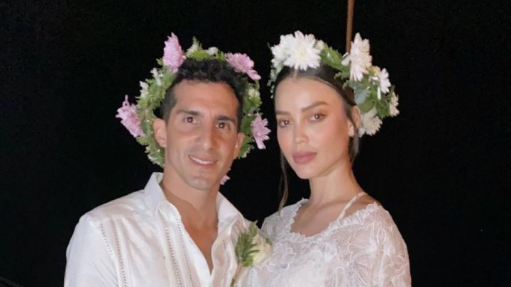Rommel Pacheco y Lylo Fa comparten las primeras imágenes de su boda maya