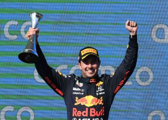 El 2021 ya es el mejor año de 'Checo' en podios obtenidos