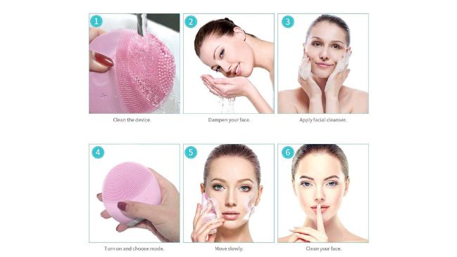 cepillo facial salandens