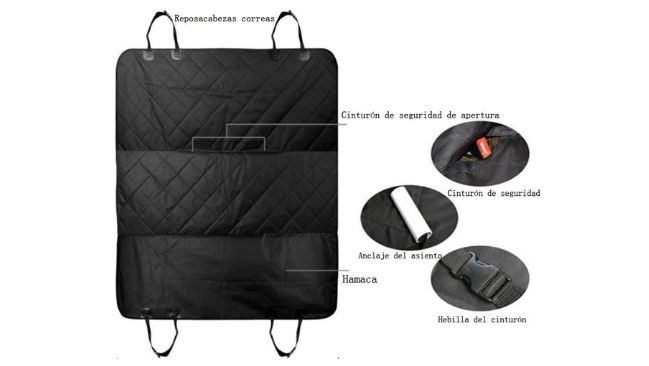 protector asiento coche