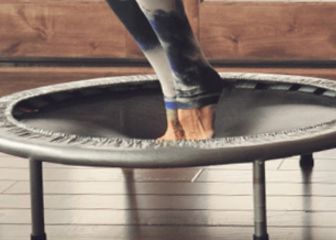 Este trampolín es un éxito en ventas en Amazon con más de 8,000 calificaciones