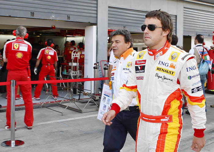 Alonso: "Me gustaría acabar mi etapa con Renault con un gran resultado"
