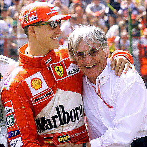 Ecclestone: "Apuesto a que Schumacher puede ganar el Mundial"