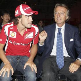 Montezemolo: "Alonso hizo buena temporada sin coche" Montezemolo: "Alonso hizo buena temporada sin coche"