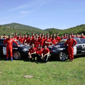 Emilio Alzamora hace de piloto de rallys por un día Emilio Alzamora hace de piloto de rallys por un día