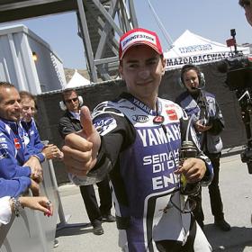 Lorenzo sigue un guión similar al del Mundial 2010 Lorenzo sigue un guión similar al del Mundial 2010