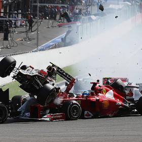 Spa: la tragedia pasó por encima de Alonso Spa: la tragedia pasó por encima de Alonso