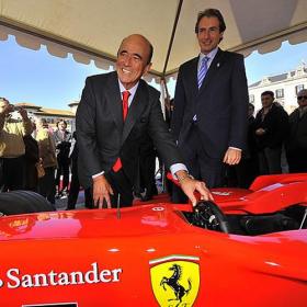 Banco Santander y la escudería Ferrari renuevan hasta 2017 Banco Santander y la escudería Ferrari renuevan hasta 2017