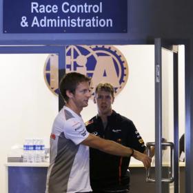 La victoria de Vettel pudo estar en peligro La victoria de Vettel pudo estar en peligro