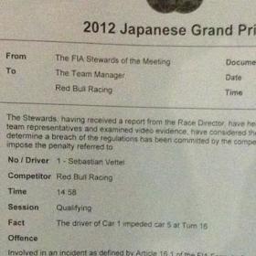 Vettel se libra de una sanción por obstruir a Alonso en la Q3 Vettel se libra de una sanción por obstruir a Alonso en la Q3