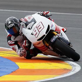 Márquez a un segundo de Pedrosa en su debut Márquez a un segundo de Pedrosa en su debut