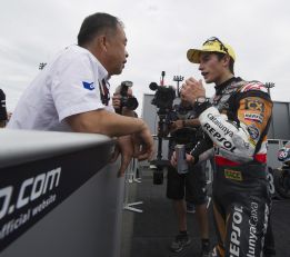 Nakamoto: "Marc Márquez tiene el tipo de energía de Stoner" Nakamoto: "Marc Márquez tiene el tipo de energía de Stoner"