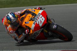 Pedrosa manda en Sepang tanto en seco como en mojado Pedrosa manda en Sepang tanto en seco como en mojado