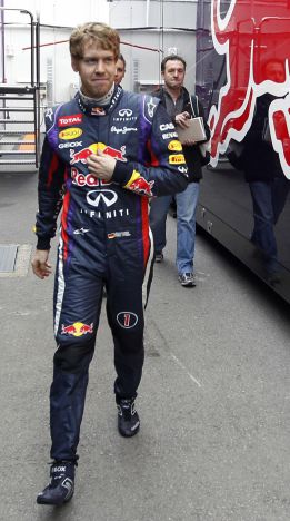 Vettel: "Alonso es de los mejores, pero no estoy pendiente de él" Vettel: "Alonso es de los mejores, pero no estoy pendiente de él"