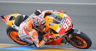 Márquez: "Me agobió el trazado"