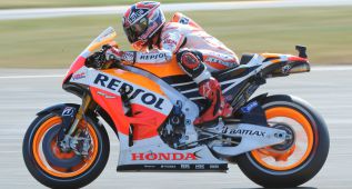Márquez, el más rápido en los terceros libres del GP de Francia