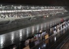 La carrera se reanuda tras ocho horas de parón por la lluvia