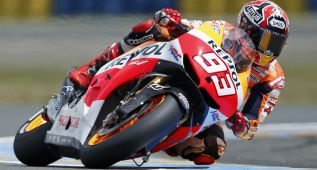 Marc Márquez sigue los pasos del debut de Max Biaggi