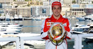 El nuevo casco de Alonso que se subastará en Montecarlo