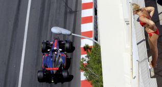 Imágenes de los entrenamientos del GP de Mónaco