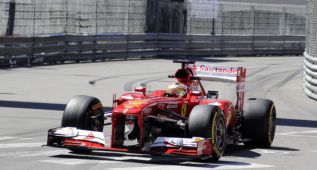 Fernando Alonso saldrá sexto en Mónaco; pole para Rosberg