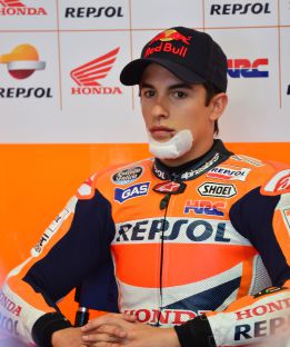 Marc Márquez: "Iba a chocar contra el muro y me tiré" Marc Márquez: "Iba a chocar contra el muro y me tiré"