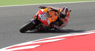 Pedrosa da un vuelco y saldrá primero en la parrilla