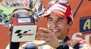 Marc Márquez: "Cometí un error y la tercera posición es buena"