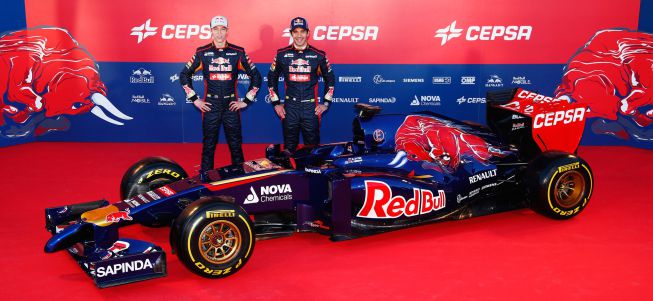 Toro Rosso descubre el nuevo STR9 con un morro tipo aguijón