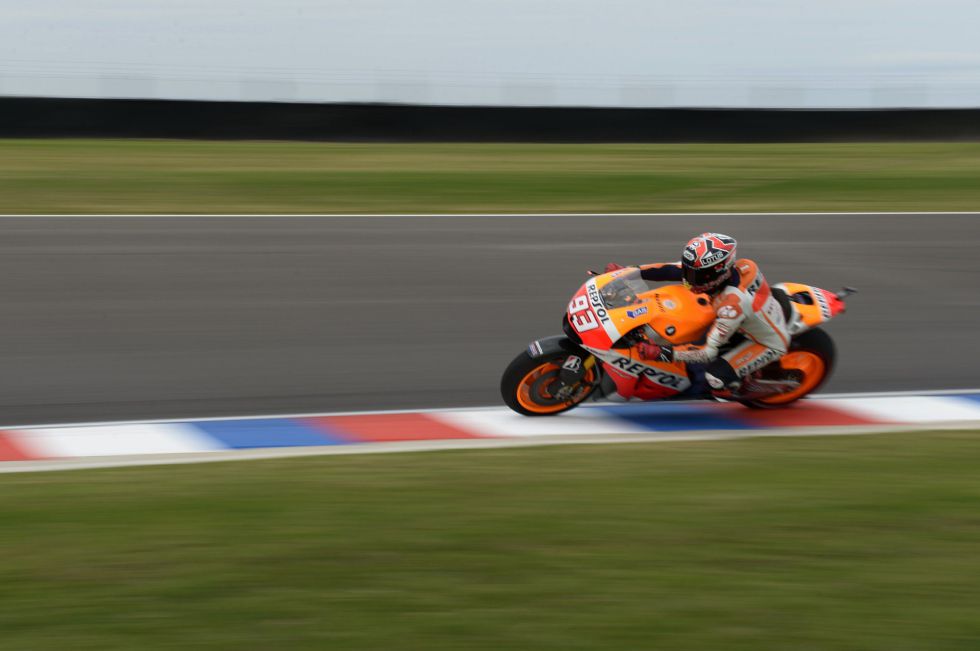 Márquez: “Siempre busco el
límite en una pista nueva”